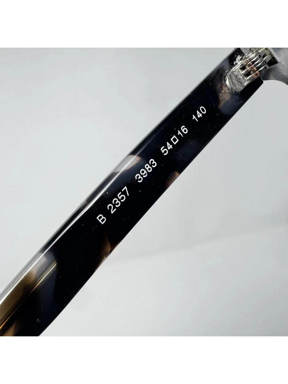 Burberry Esme BE2357 3983 Top Check Grey Havana Eyeglass Frames Only 54-16-140